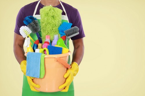 Fresh and organised office environment after cleaning in Fulham