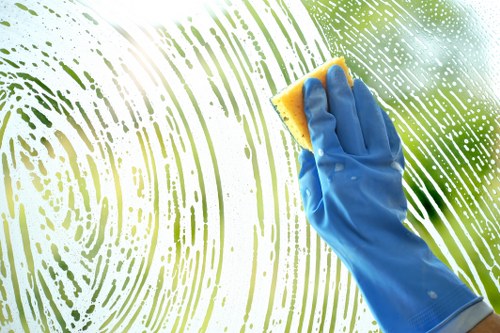 Professional deep cleaning in Fulham kitchen area
