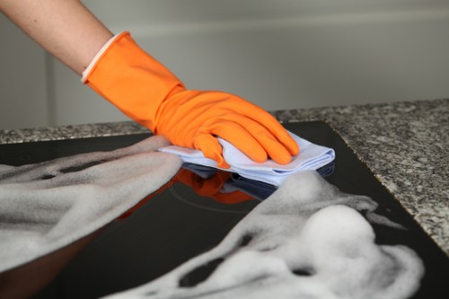 Final property check after Airbnb cleaning in Fulham