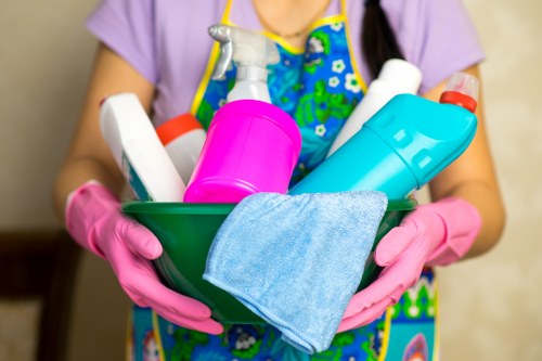 Detailed deep cleaning service in a Fulham bathroom