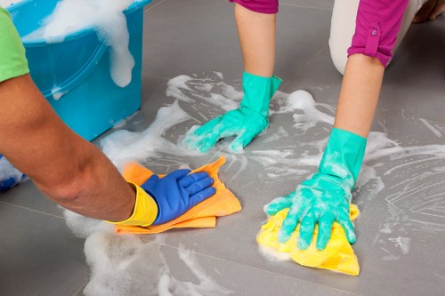 Specialist cleaning of tiled and stone flooring in Fulham