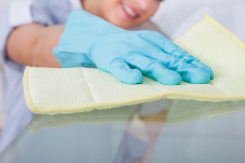 Cleaning staff supporting a retail or hospitality premises in Fulham
