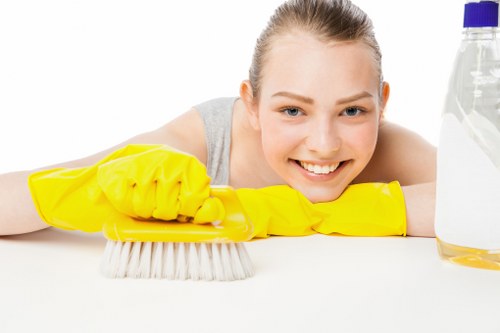 Steam carpet cleaning for a commercial office carpet in Fulham