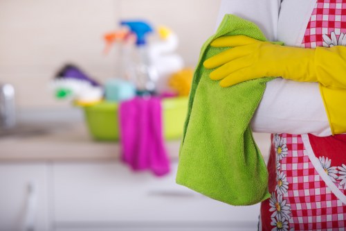 Close-up of carpet fibres being deep cleaned