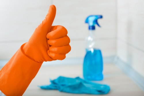 Final safety-focused carpet cleaning process in Fulham