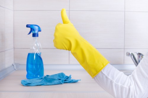 Steam cleaning equipment used by a carpets cleaner in Fulham