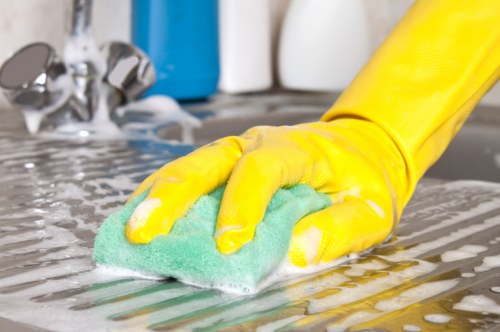 Charity partnership and reusable materials from carpet cleaning operations