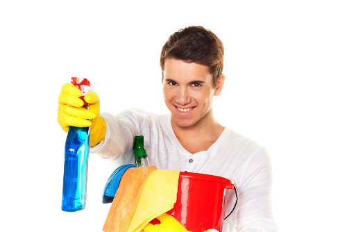 Local cleaners preparing a Fulham property for new occupants